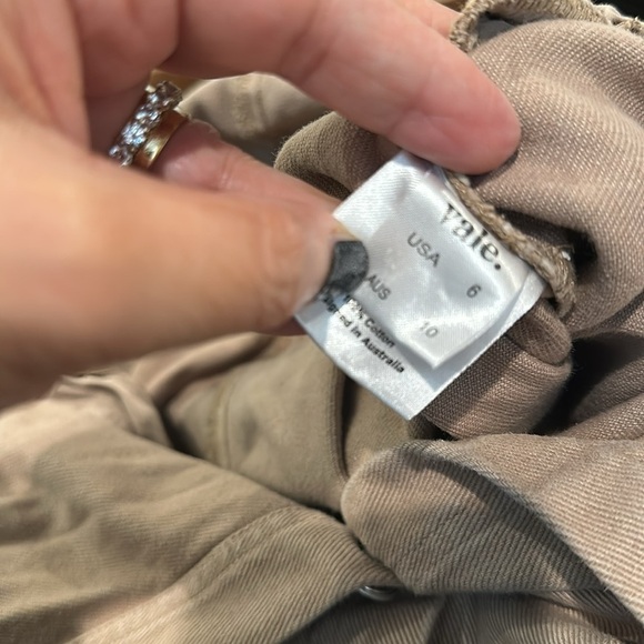 Vale Denim Playsuit Overalls Sz6 - Picture 3 of 8